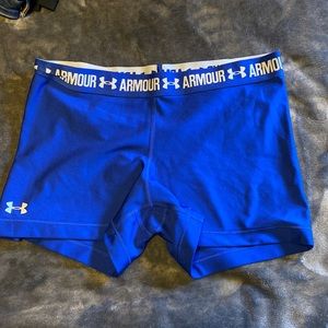 under armor compression shorts/spandex